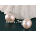 Pearl Earring, Pearl Earrings, Fresh Water Pearl Earrings (EP80)